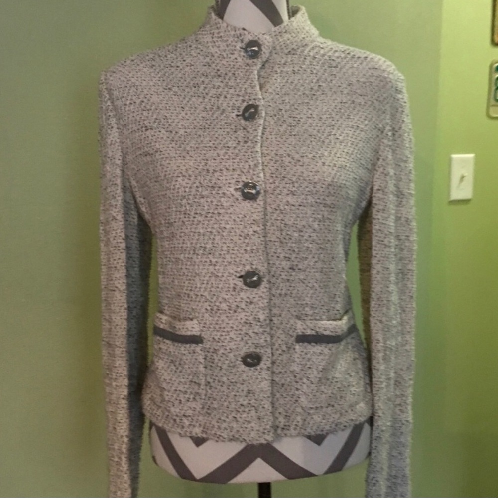 St. John blazer grey size 10